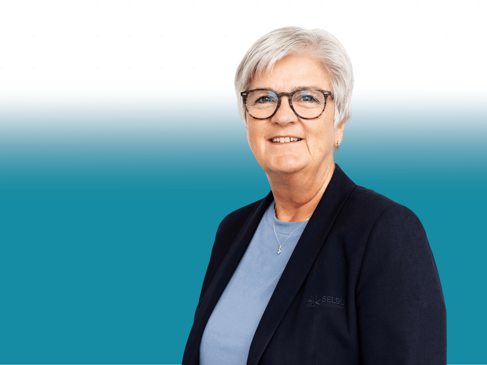 Bilde av May Grete Slind kortansvarlig i Selbu Sparebank